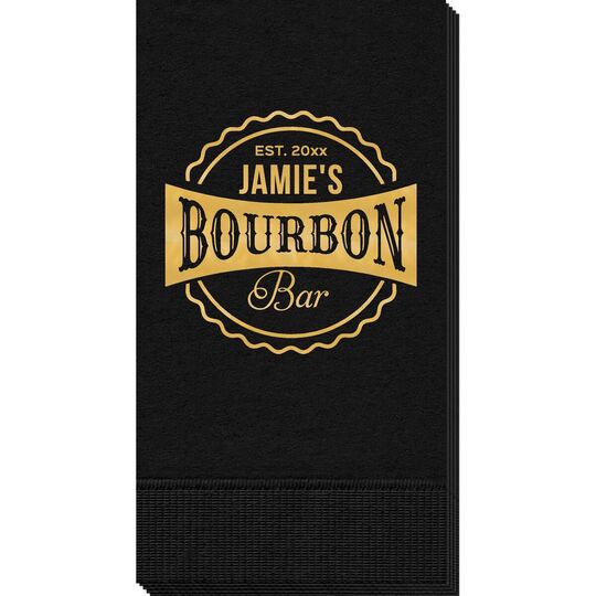 My Bourbon Bar Guest Towels